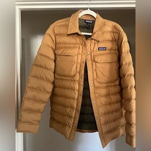 Soft Brown Patagonia Down Jacket